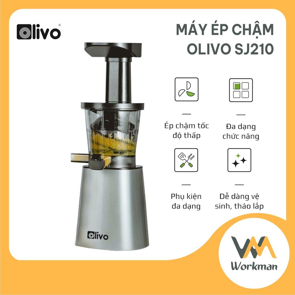 Máy Ép Chậm Olivo SJ210 - Máy Ép Trái Cây Thương Hiệu Mỹ