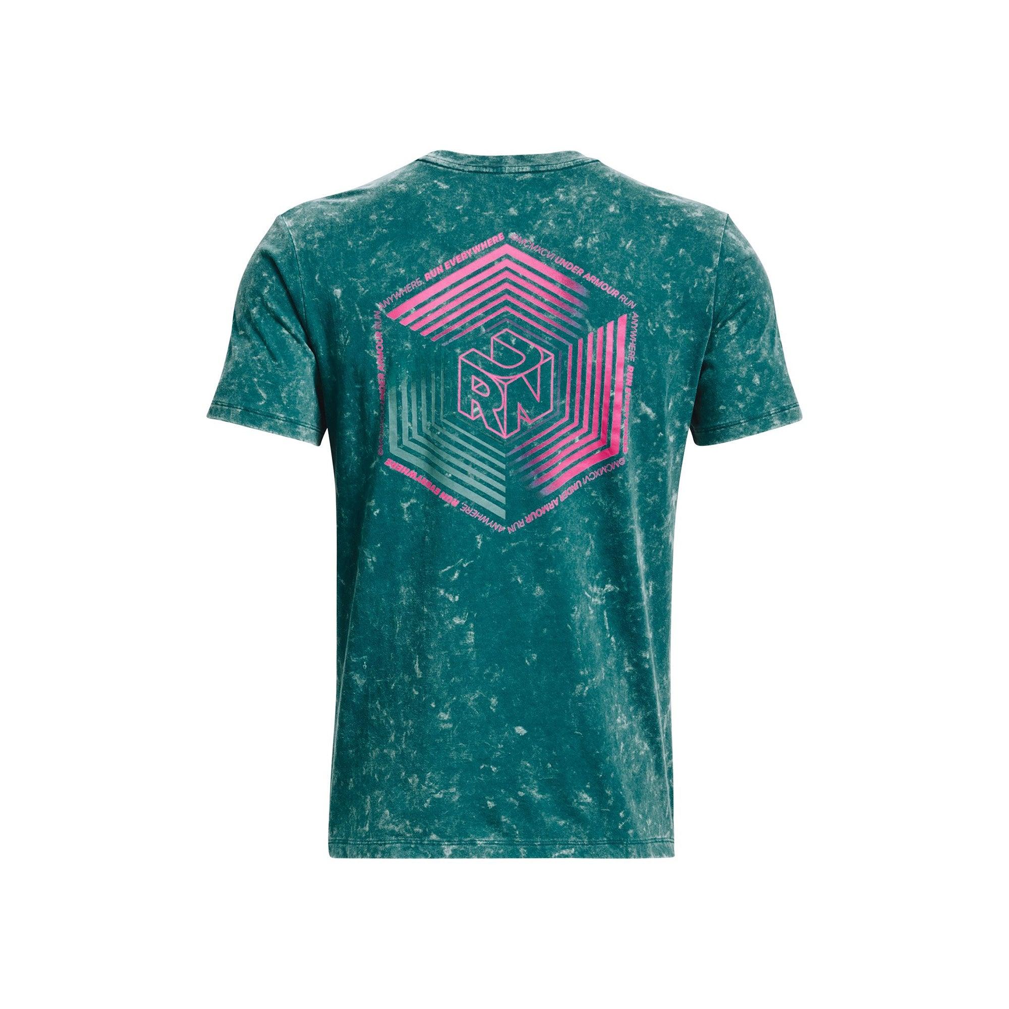 Áo thun tay ngắn thể thao nam Under Armour Run Anywhere - 1372590-452