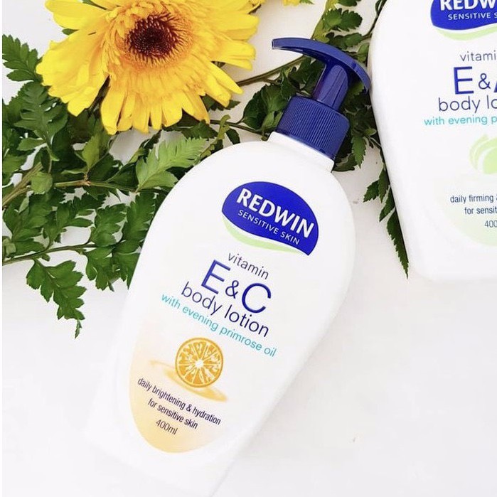 Kem dưỡng Redwin Body Lotion Vitamin E&C With EPO