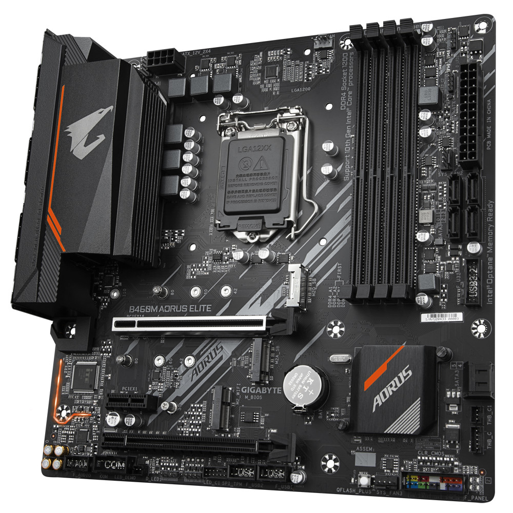 Bo mạch chủ Gigabyte B460M AORUS ELITE ALC1200 - Hàng Chính Hãng