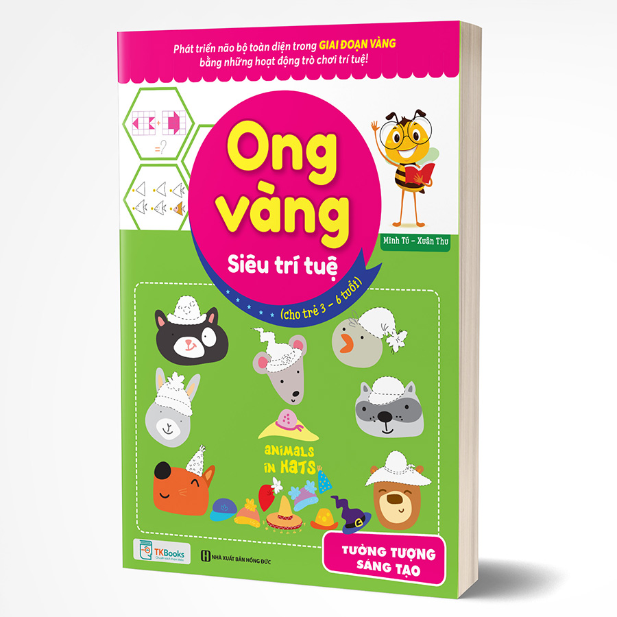 Ong vàng siêu trí tuệ (cho trẻ 3 - 6 tuổi) - Tưởng tượng, sáng tạo