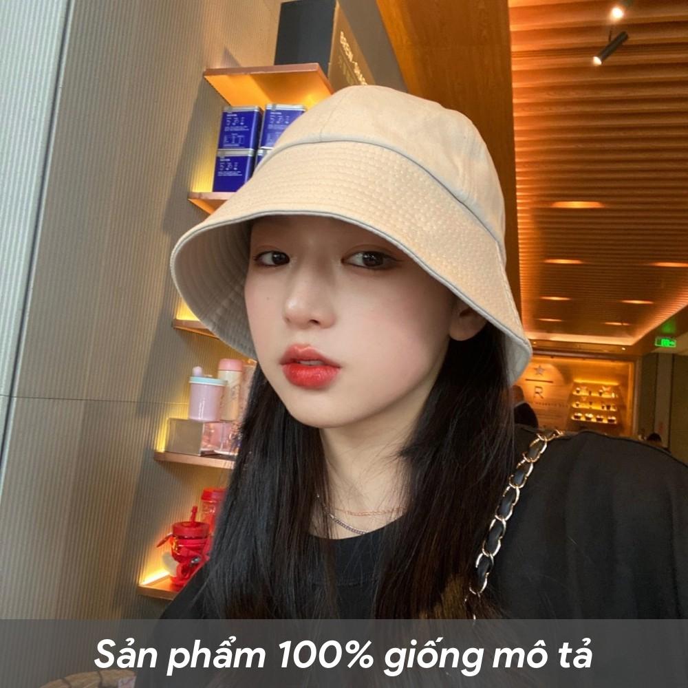 Mũ bucket trơn ️ Nón tai bèo vành cụp trơn nhiều màu sắc Ulzzang form unisex nam nữ - BK03