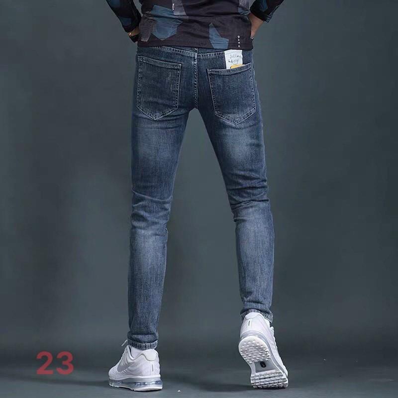 Quần jean nam - quần bò nam co dãn ôm form tôn dáng chuẩn, quần jean thời trang cao cấp nam Muradfashion mẫu MSS09