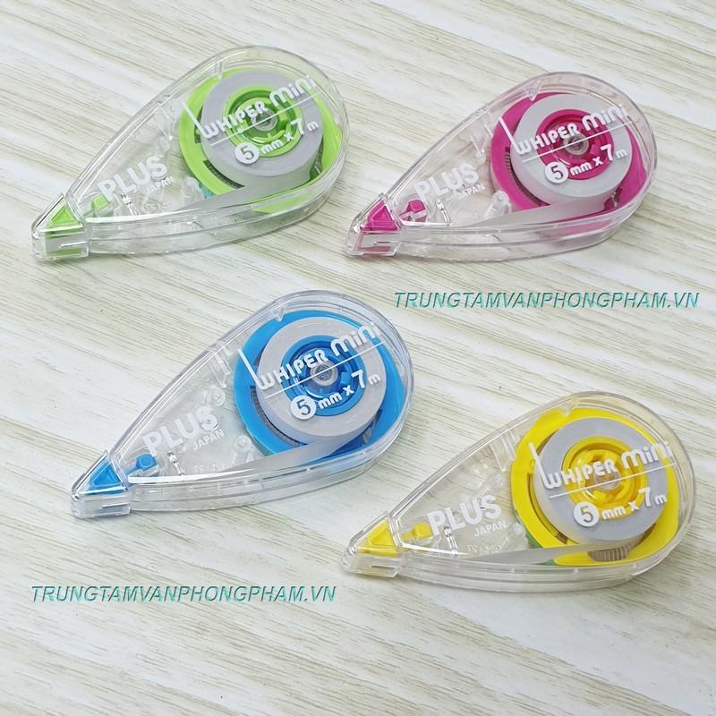 Băng xóa Plus Correction Tape Whiper Mini Happy Color WH – 505