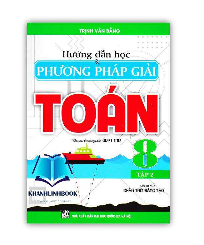 Sách - Combo Hướng dẫn học và phương pháp giải toán 8 tập 1 + 2