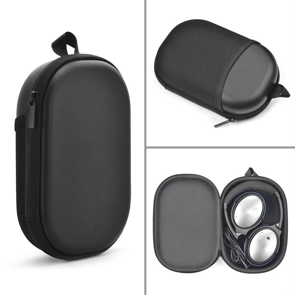 Portable Black Shockproof Carry Case Hard Cover Travel Bag for Bose QC35 QC25 QC15 Headphones Earphone