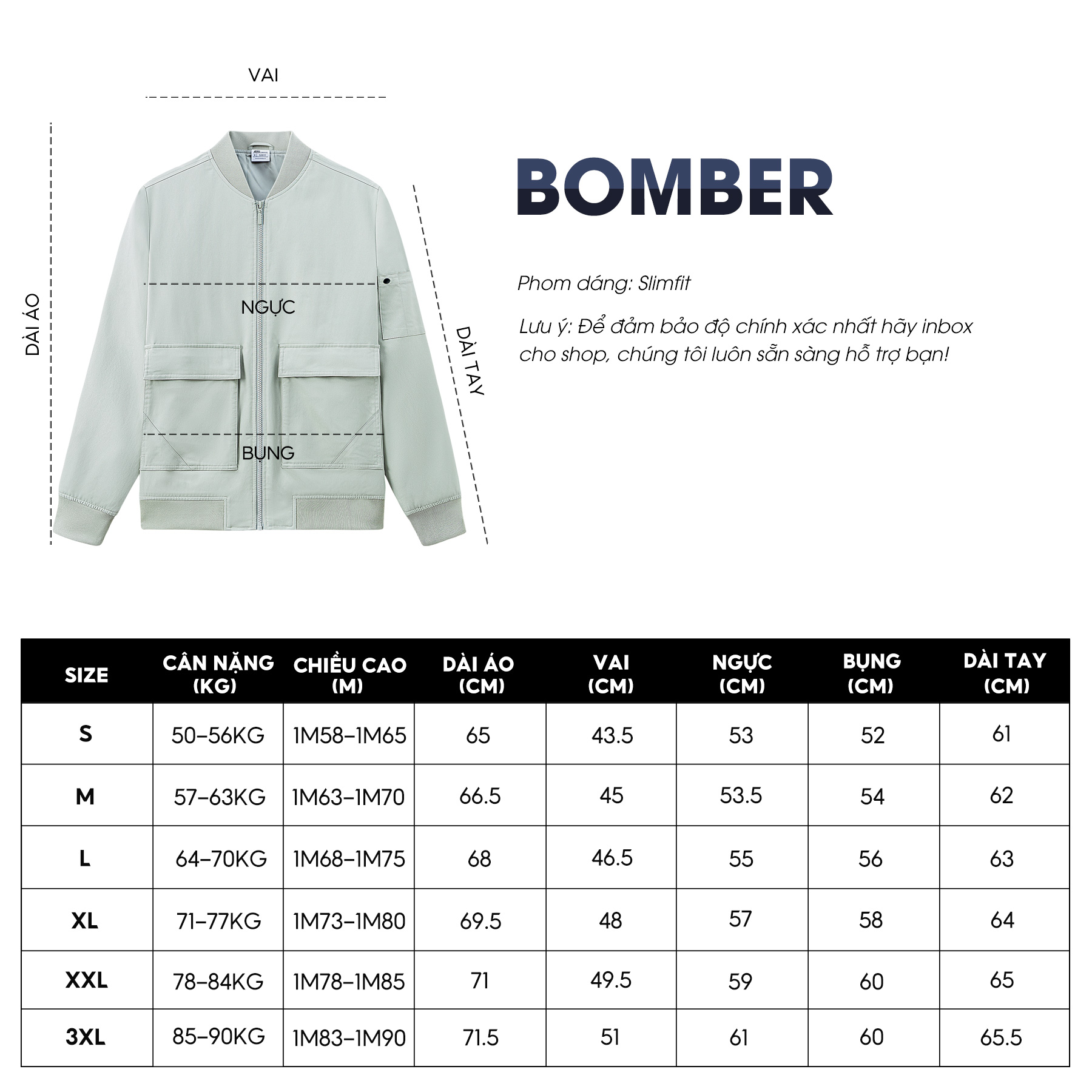 Áo Khoác Bomber Nam 5S FASHION, Phom Dáng Vừa Vặn, Ấm, Thiết Kế Túi Hộp Phong Cách, Trẻ Trung (AKB23008)