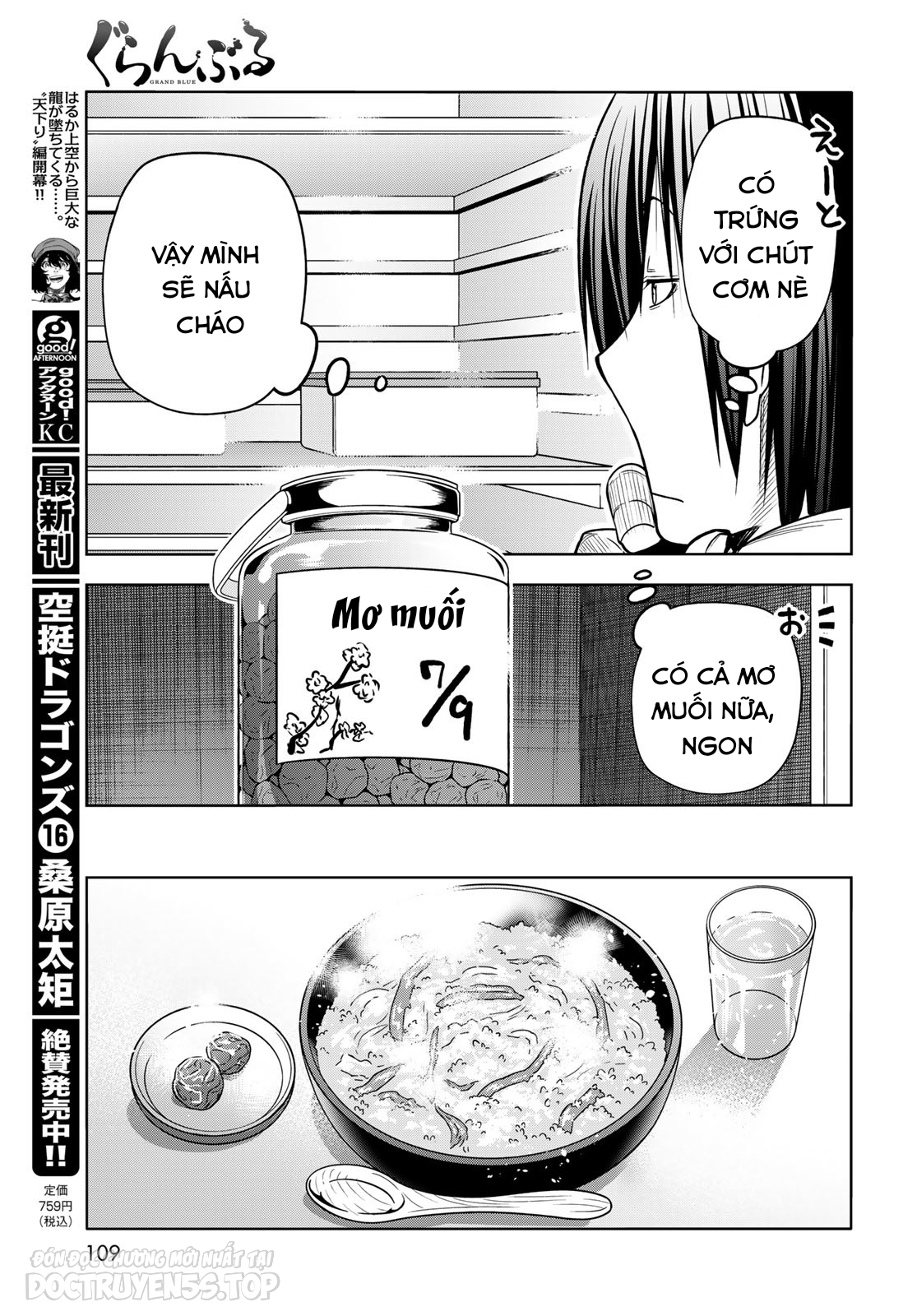 cô gái thích lặn - grand blue chapter 89 11