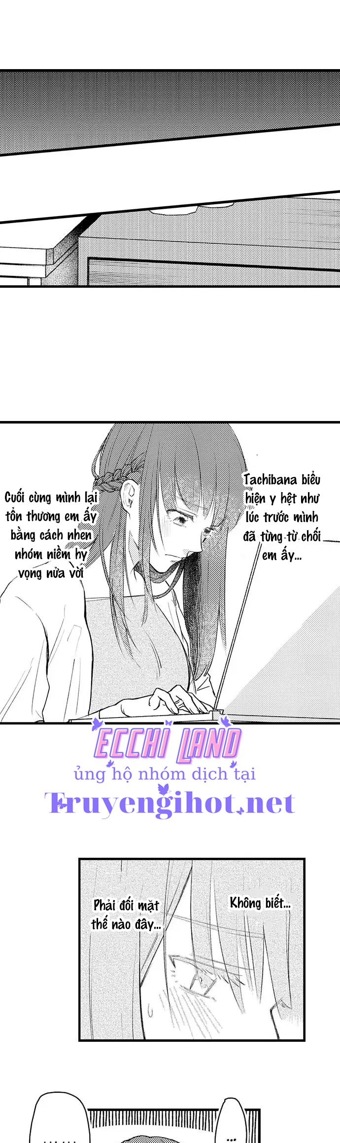 tháng 4, ngăn cách được xóa bỏ, em đã trở thành người lớn để có thể ôm cô (full) chapter 7.1 8