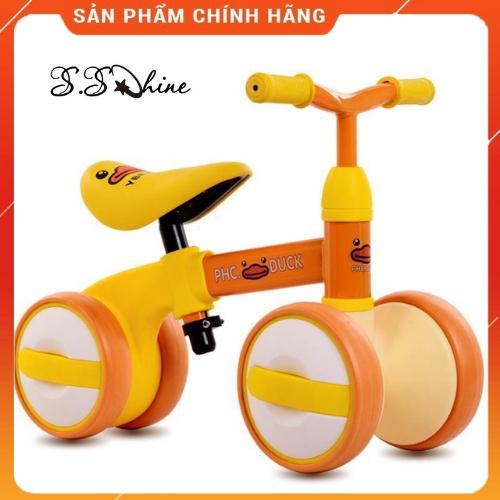 Xe chòi chân,thăng bằng MOMMYKIDS MINH CHÂU Xe tập đi,tăng khả năng vận động và phản xạ linh hoạt của bé mẫu con Vịt