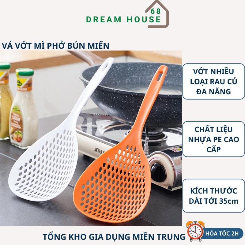 Vá Vớt Mì Phở Bún Miến - Muôi Vớt Đồ Ăn Dạng Lưới Cỡ Lớn