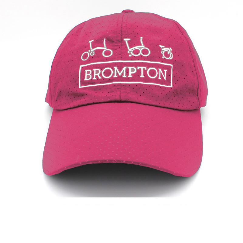 Cycling Sun Mat Sports Outdoor Sported Hat Mat Mesh thoáng khí mồ hôi nam và nữ bảo vệ chống nắng cho xe đạp Brompton Color: rose Red