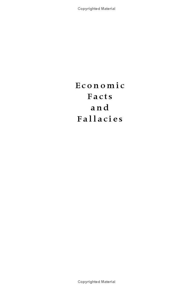 Economic Facts And Fallacies 2nd Edition