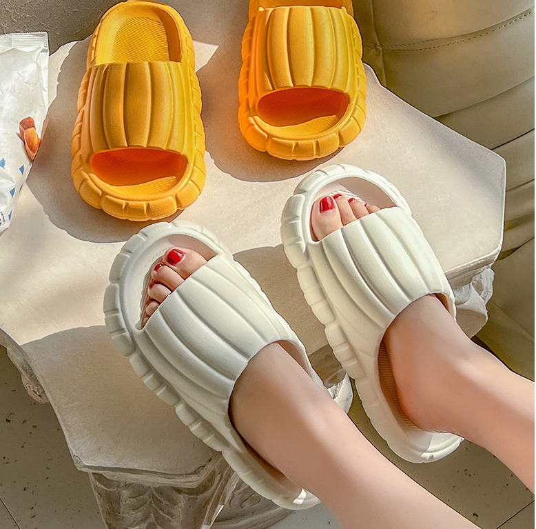 Dép bánh mì pastel thời trang Hàn Quốc cao cấp đi chơi đi trong nhà êm chân chống trượt giá rẻ cho nam nữ