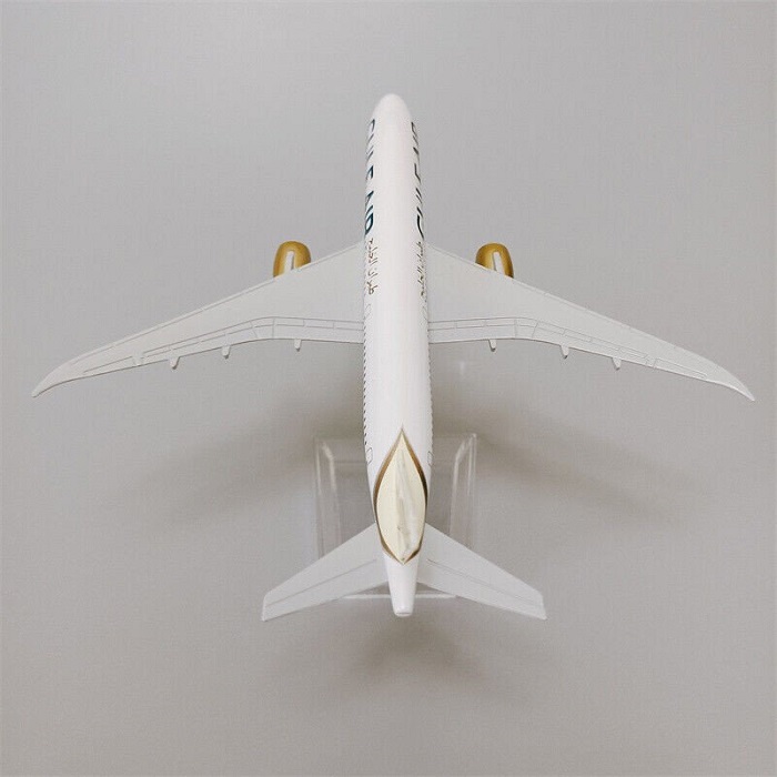 Mô hình máy bay tĩnh B787 Gulf Air 16cm