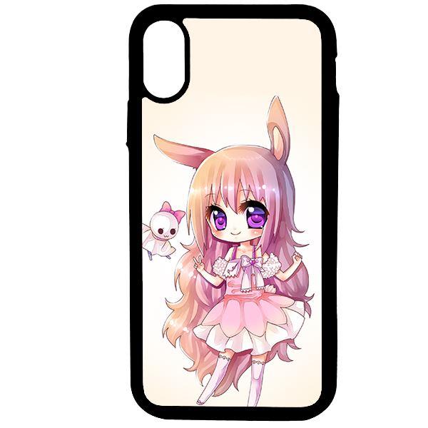 Ốp lưng dành cho Iphone Xs Max Ani Tai Thỏ - Hàng Chính Hãng