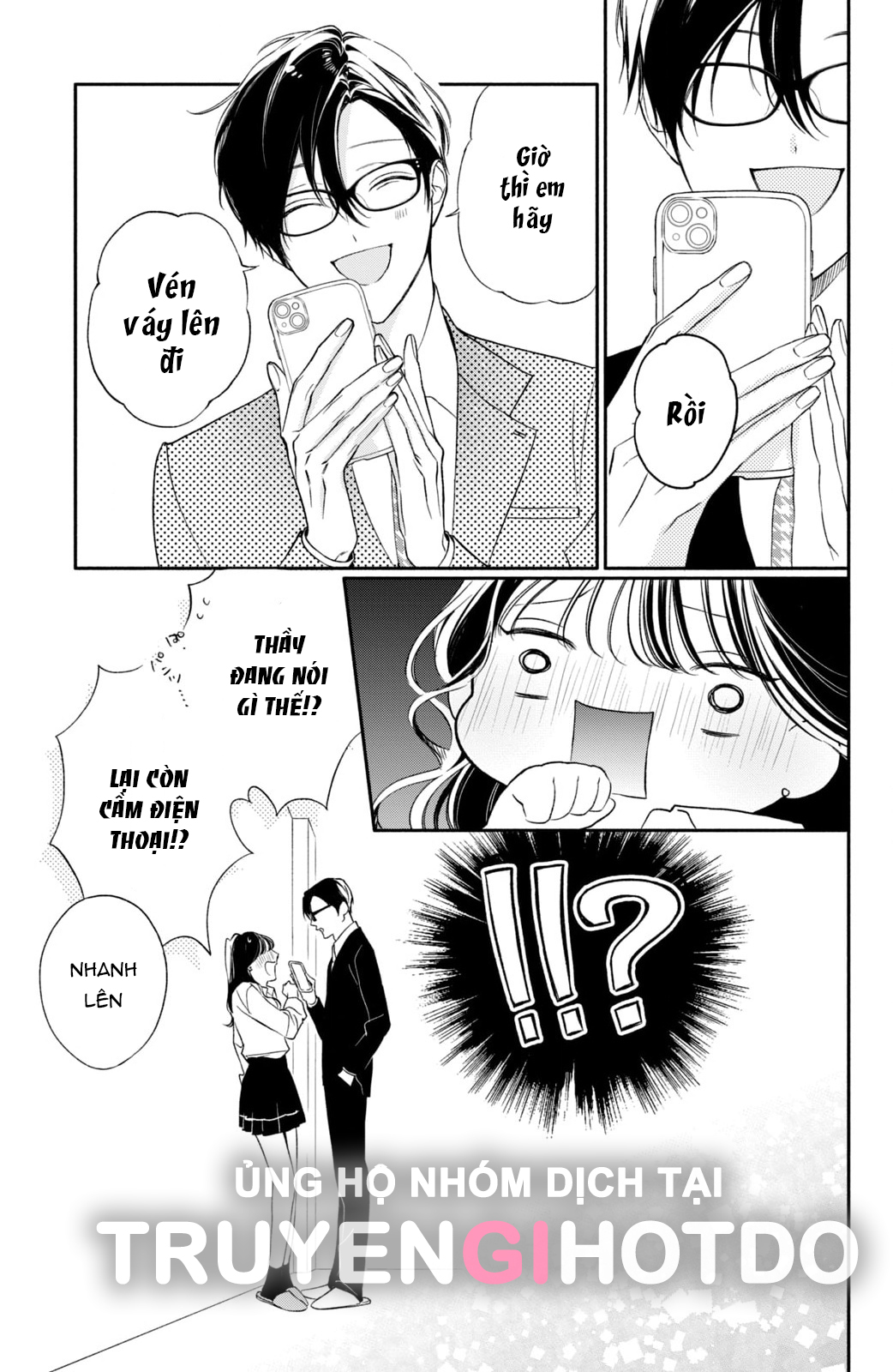 [18+] thầy ơi hãy ngã vào lòng em đi! chapter 4.1 13