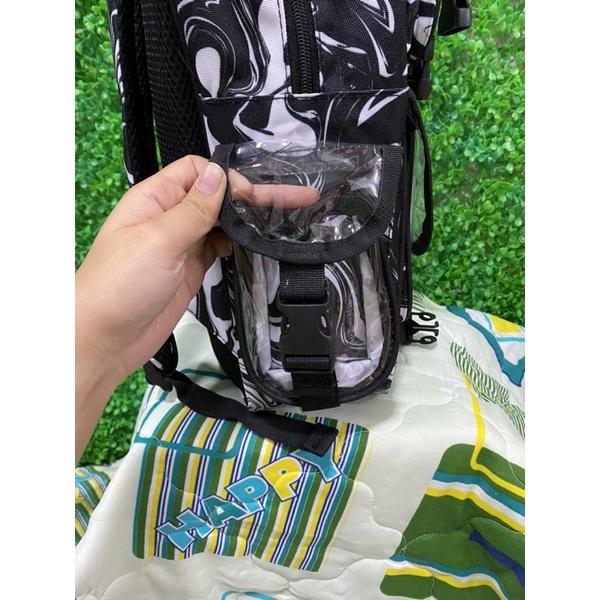 Balo Quằng Quện full tag và giấy thơm được tặng hoa Kikikaikai cực chất || Hany shop