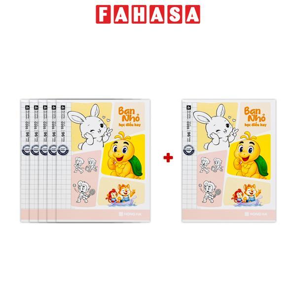 [MUA 5 TẶNG 1] Tập Học Sinh Class Bạn Nhỏ - 4 Ô Ly - 96 Trang 100gsm - Hồng Hà 0355 - Mẫu 5