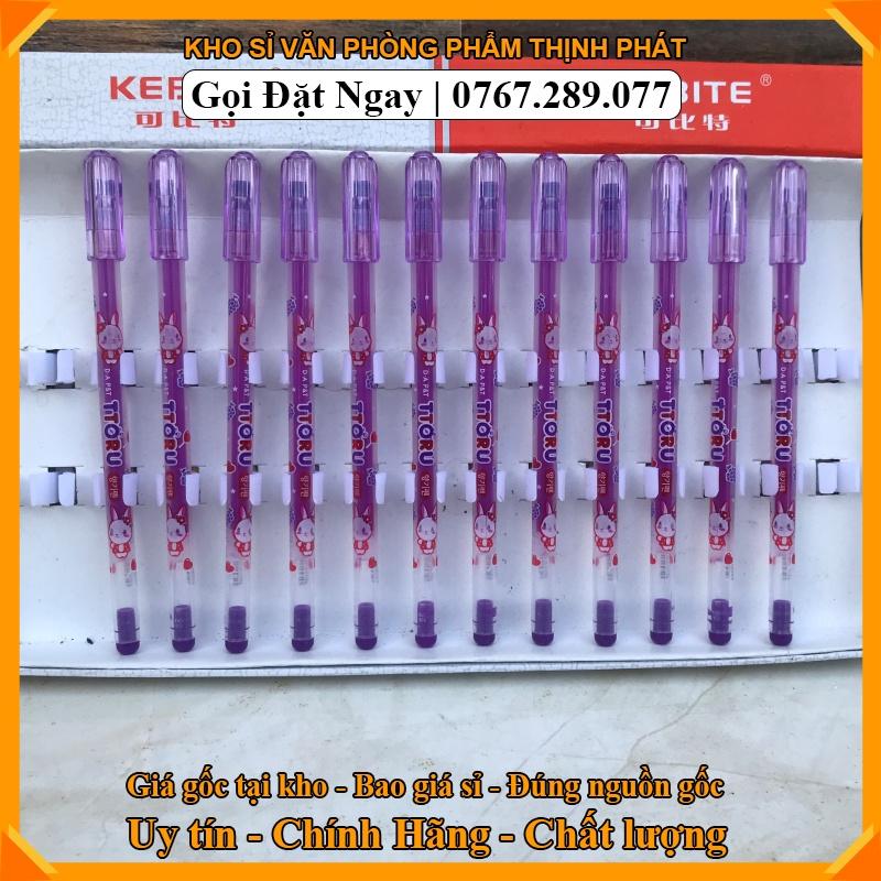 Bút Viết Gel D-A TTORU (1 cây) xanh, đỏ, đen,tím (vpp THỊNH PHÁT)