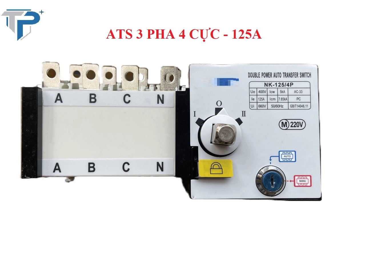 Cầu Dao Đổi Nguồn Điện Tự Động ATS 160A SHP-ATS12