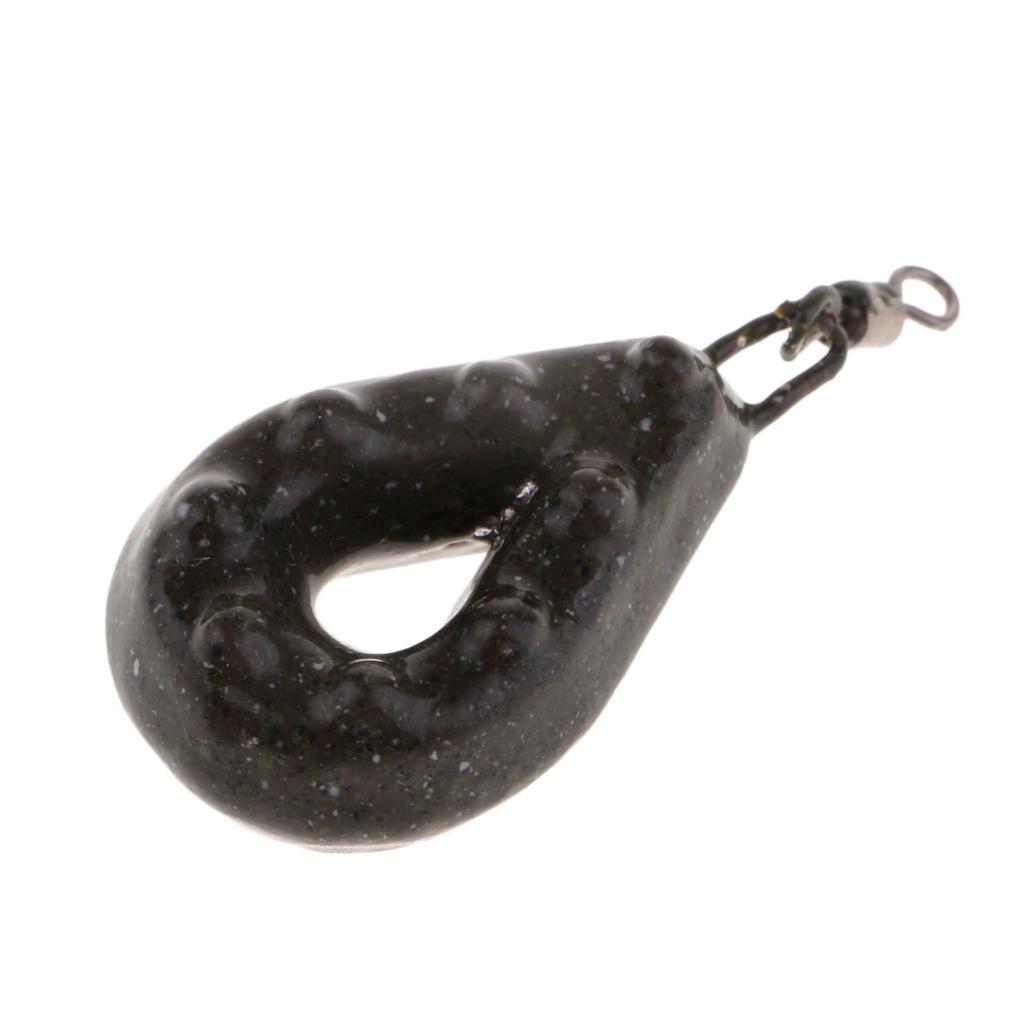 Drop Shot Weights Lead Sinker Pike Perch Catfish Fishing 40g 50g 60g