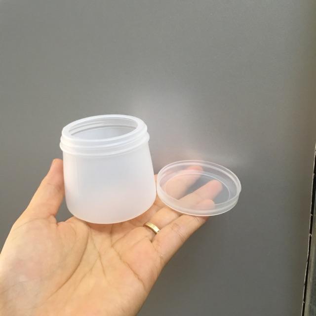 10 hộp nhựa đựng sữa chua - Hũ sữa chua kèm nắp