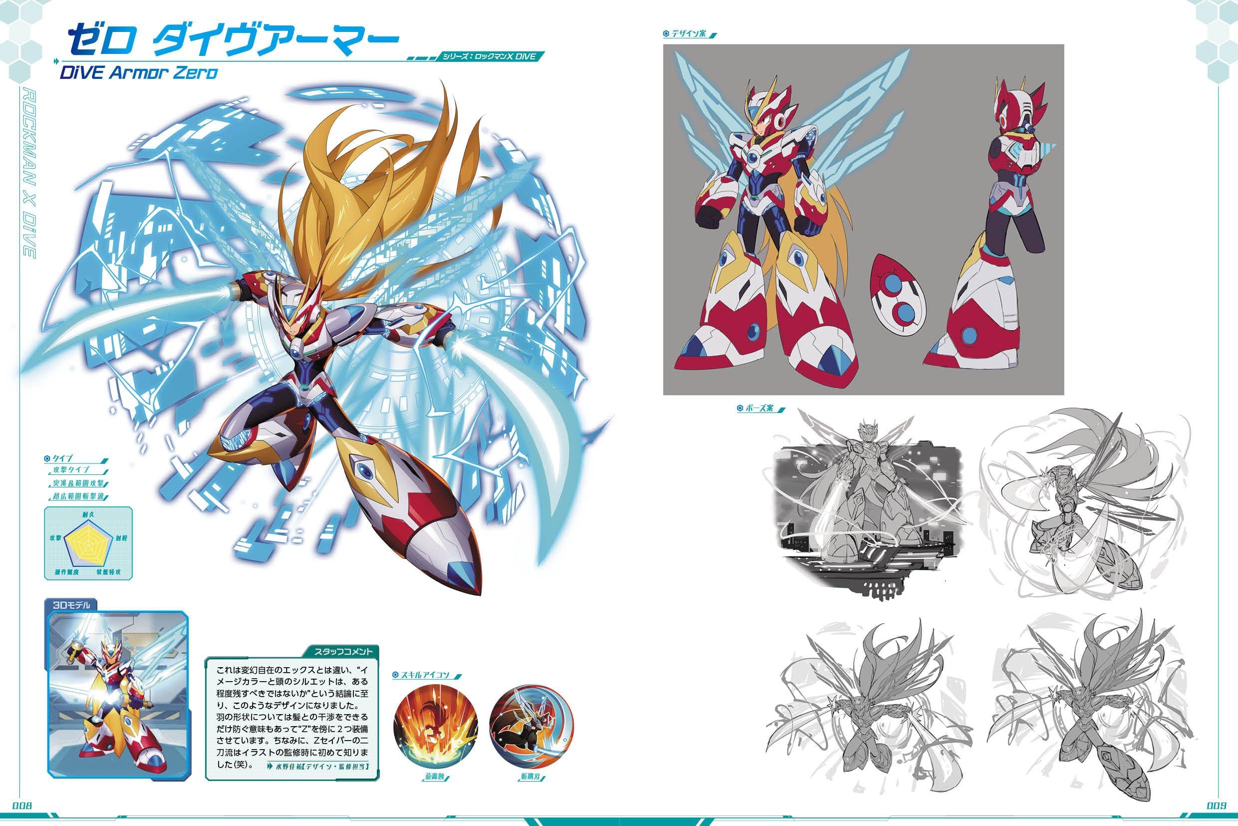 Sách ngoại văn: Rockman X DiVE Illustration Collection (Japanese Edition)
