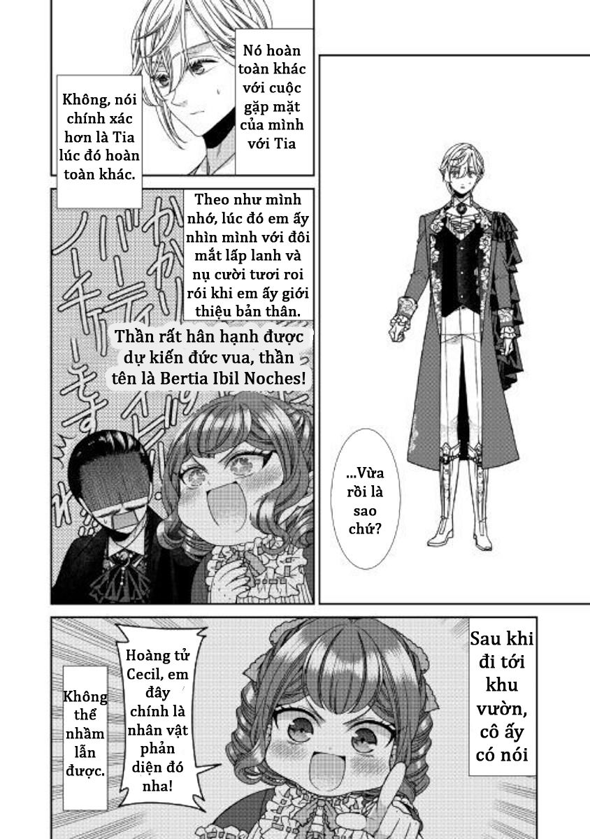 nhật ký theo dõi vị hôn thê tự nhận mình là nữ phụ phản diện 1 chapter 21 14