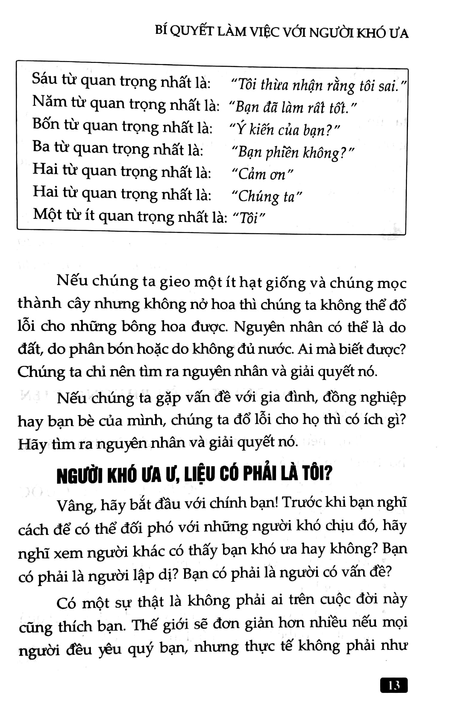 Bí Quyết Làm Việc Với Người Khó Ưa