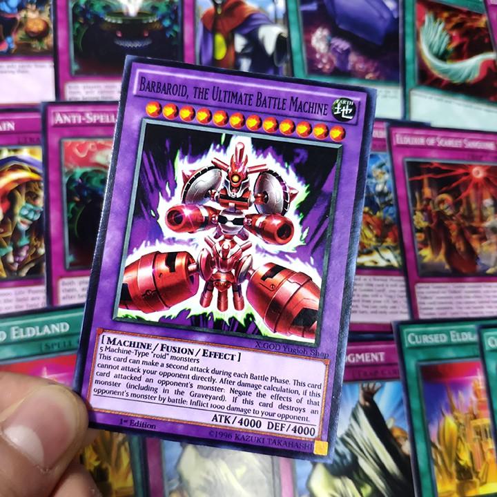 Bài Yugioh ️️ Thẻ bài Yugioh Eldlich deck 54 lá