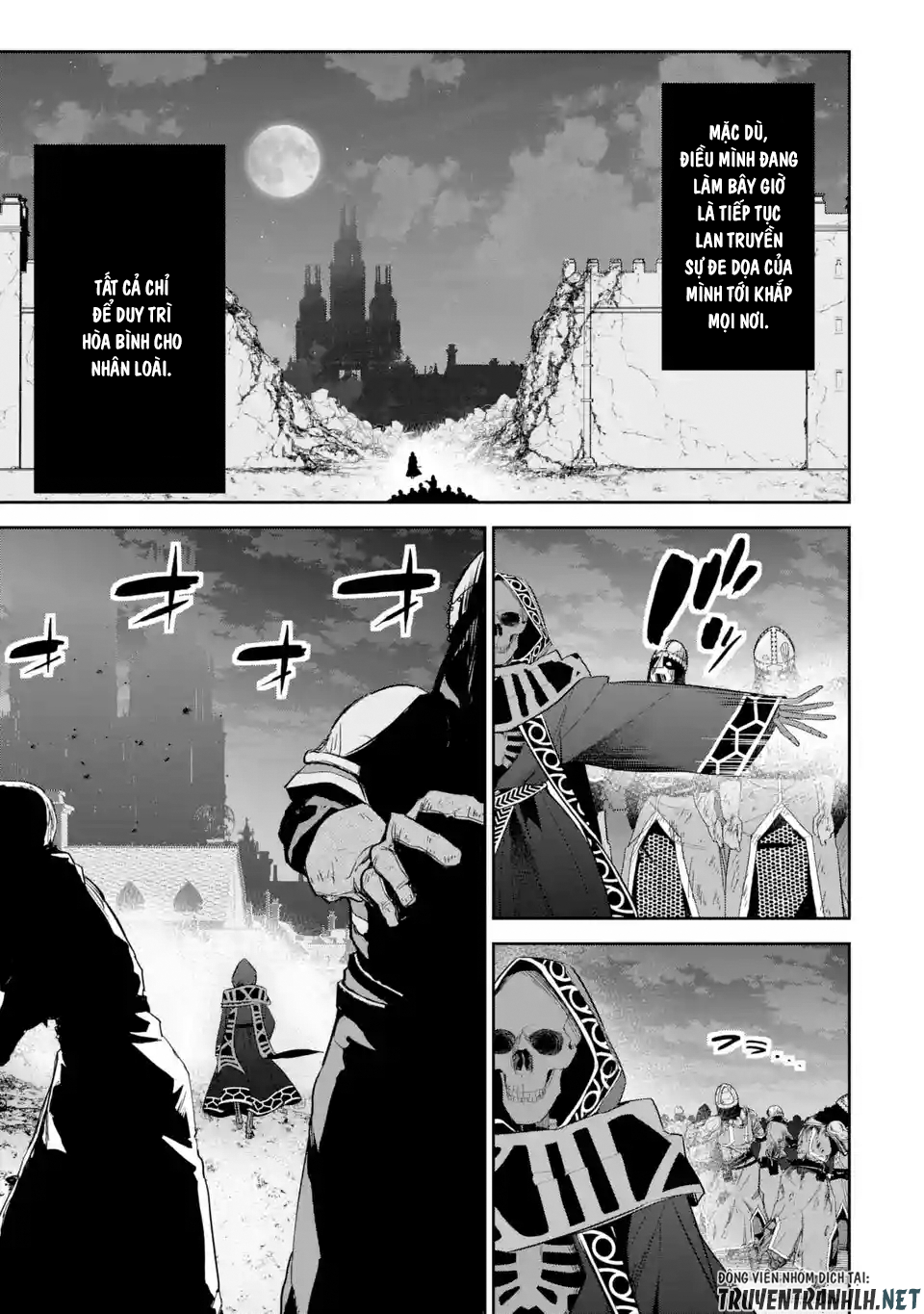 tôi, hiền nhân bị xử tử hình, đã được tái sinh lại thành một lich, và chiến tranh xâm lược bắt đầu chapter 5 25