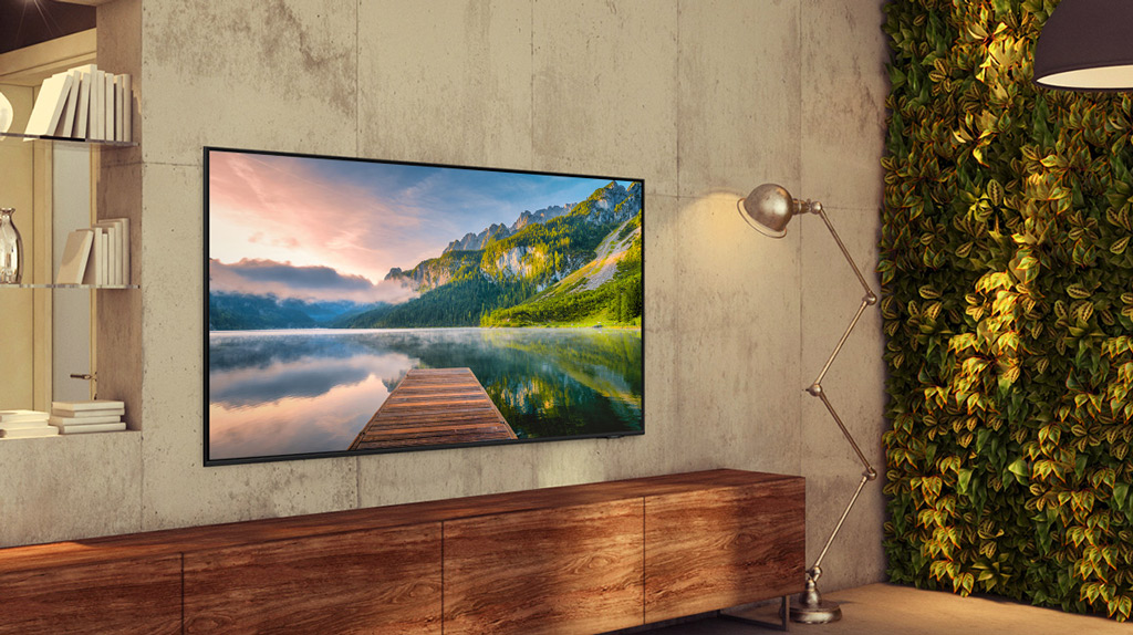 Smart Tivi Samsung Crystal UHD 4K 55 inch UA55AU8000KXXV - Hàng Chính Hãng