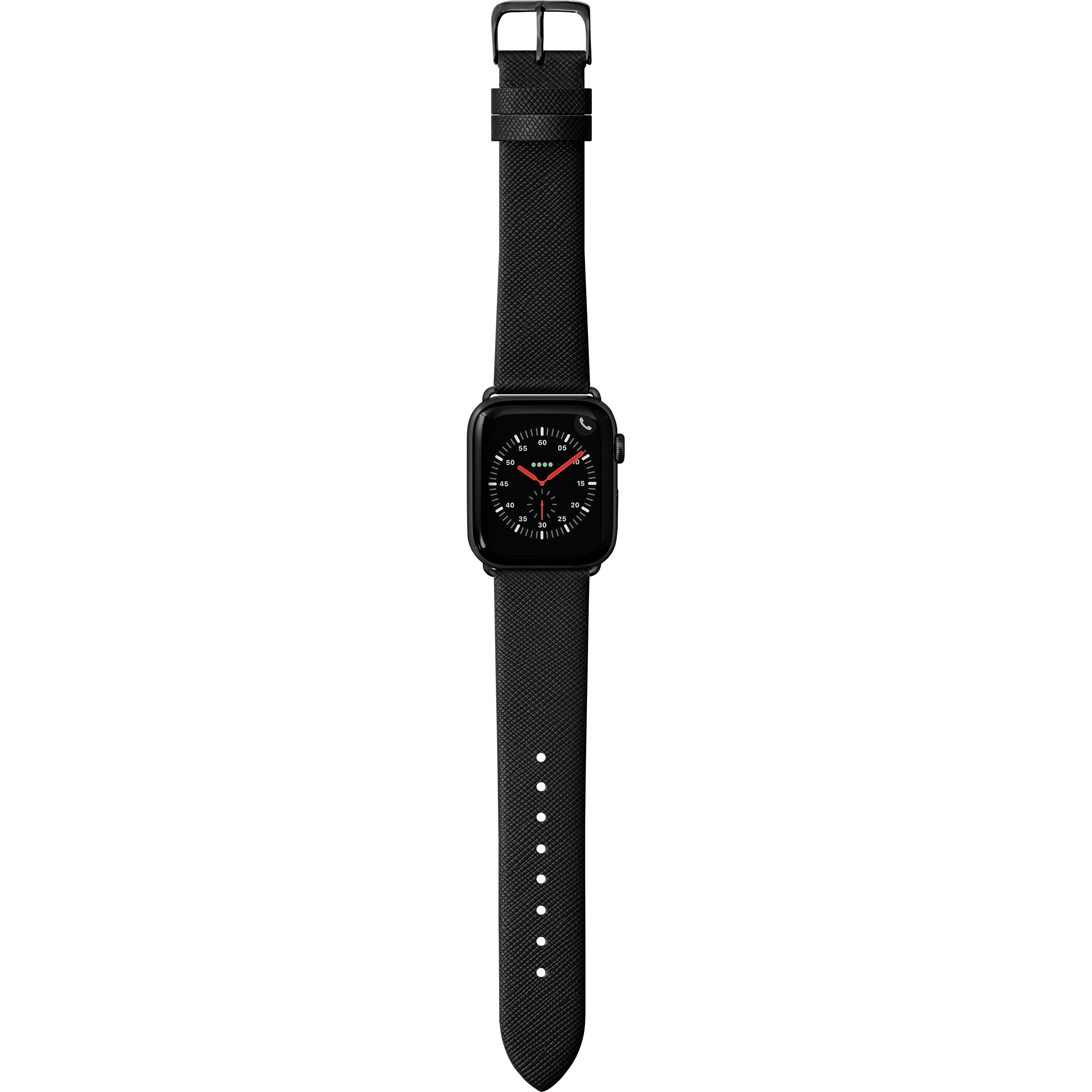 HÀNG CHÍNH HÃNG - Dây đeo LAUT PRESTIGE dành cho Apple Watch (42/44/45mm) Series 1~8 &amp; SE Lớp lót là da mềm mại cho cảm giác đeo êm ái, thoải mái nhất