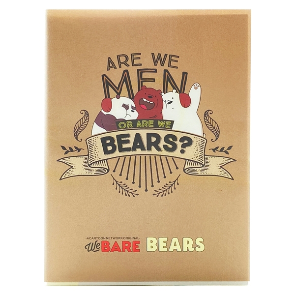 Sổ Trong Nhỏ 50-270 We Bare Bears- Mẫu 1 - Are We Men