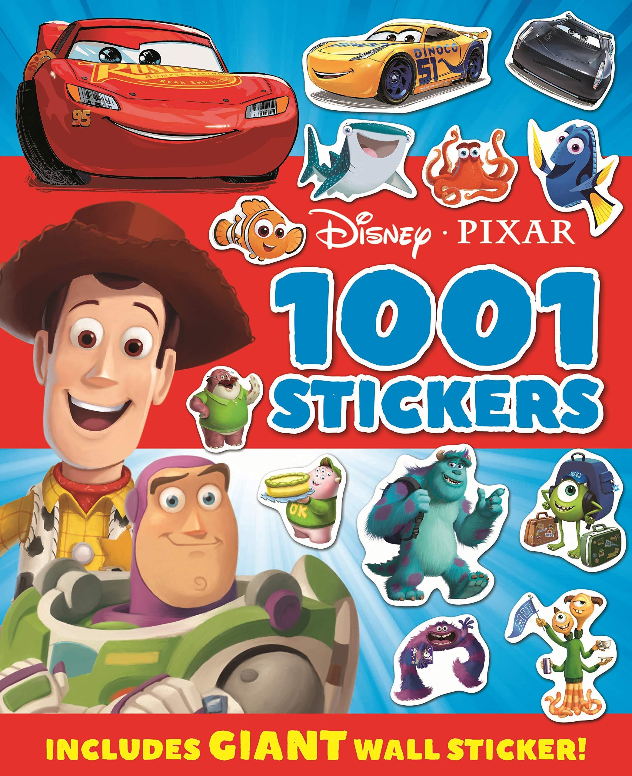 Disney Pixar Mixed: 1001 Stickers - Disney Pixar: 1001 hình dán Ver 2