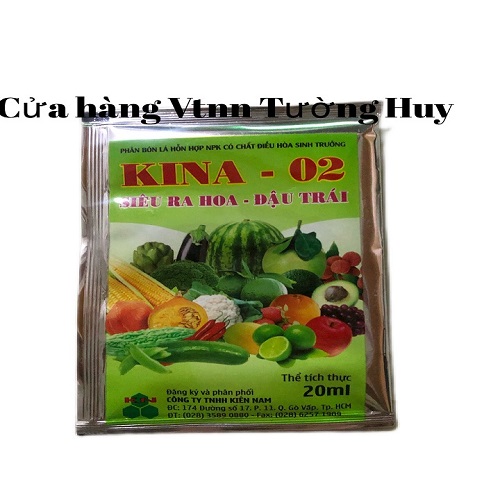 Phân bón làm dai cuốn trái, cuốn hoa 20ml