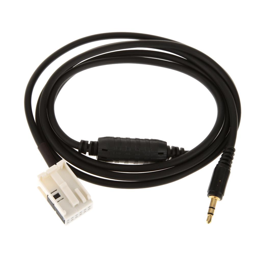 3.5mm AUX-IN Adapter Auxiliary Cable For  Z4 E85 X3 E83   E60 E61