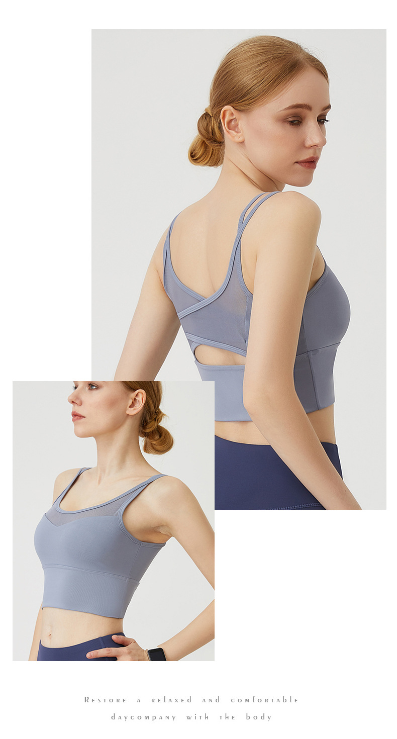 Áo Bra áo tập Yoga áo tập gym cao cấp áo chạy thể dục áo ngực phong cách Châu Âu mã 0012