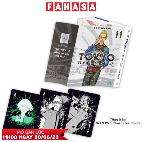 Tokyo Revengers - Tập 11 - Phiên Bản 2 Trong 1 - Bản Đặc Biệt - Tặng Kèm Set 3 PVC Character Cards