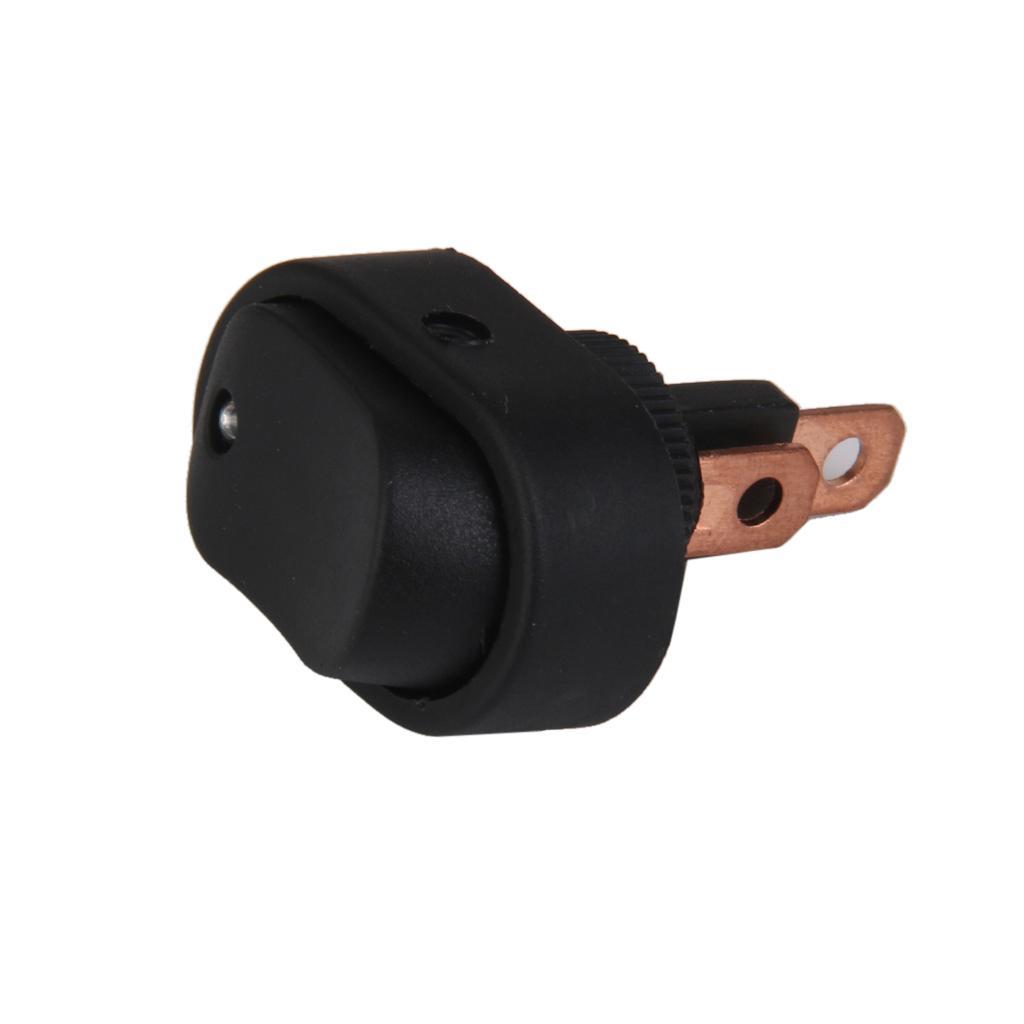 2 Pieces Red And  LED 12V Car/ Rocker   Switch 20A