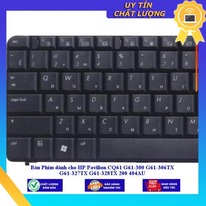 Bàn Phím dùng cho HP Pavilion CQ61 G61-300 G61-306TX G61-327TX G61-328TX 200 404AU - Hàng Nhập Khẩu New Seal