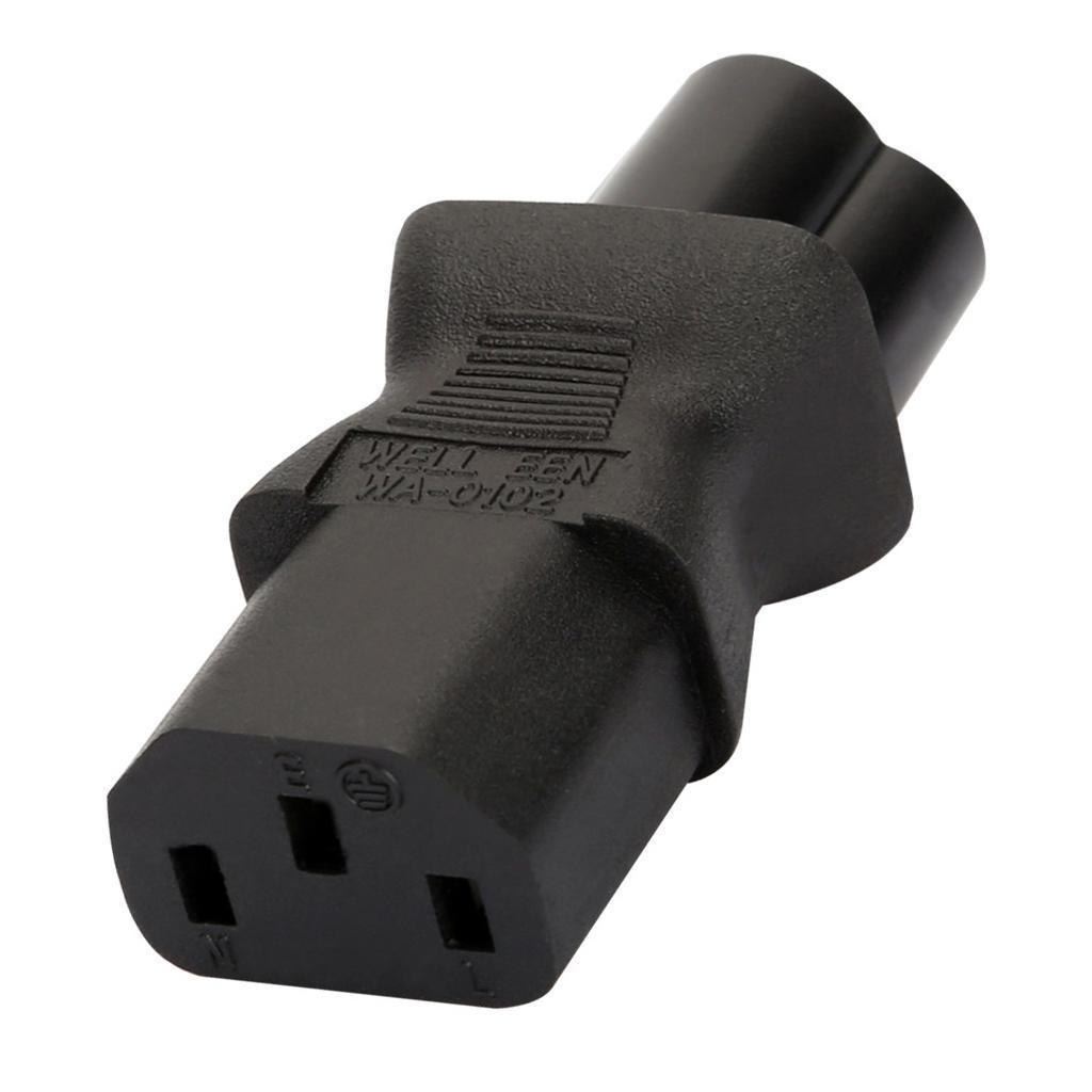 3Pin IEC 320 PDU UPS C13 To Plug Adapter Converter Socket NEW HOT