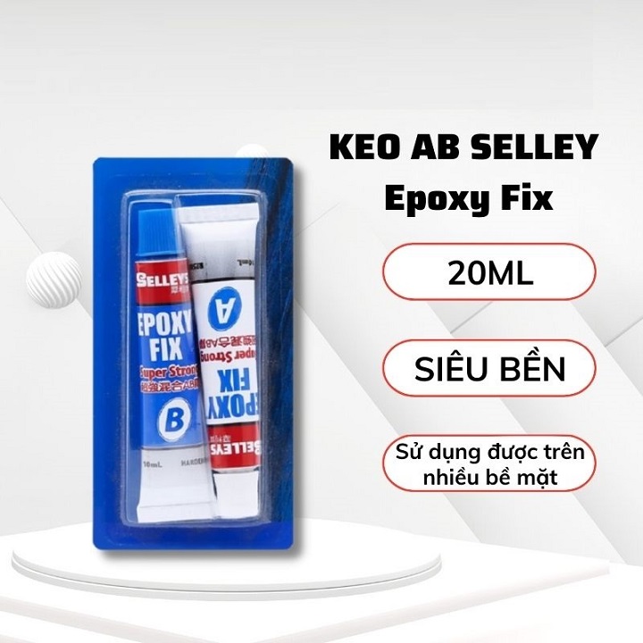 Keo Dán Đa Năng 2 thành phần Selleys Epoxy Fix 20ml