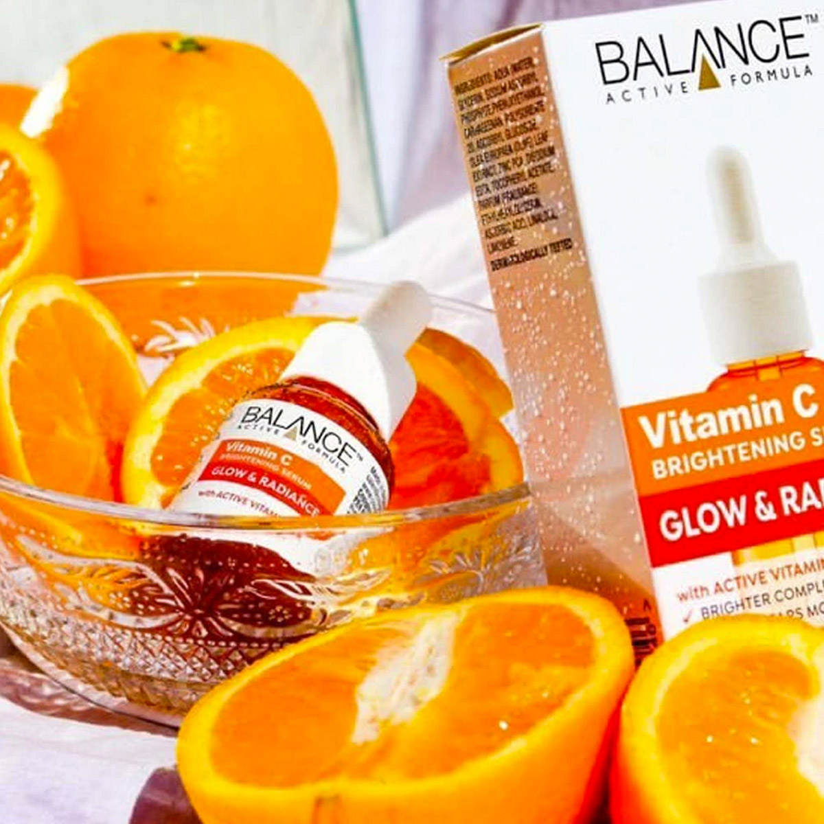 Serum Balance Active Formula Vitamin C Brightening Giúp Da Trắng Sáng, Giảm Vết Thâm 30ml