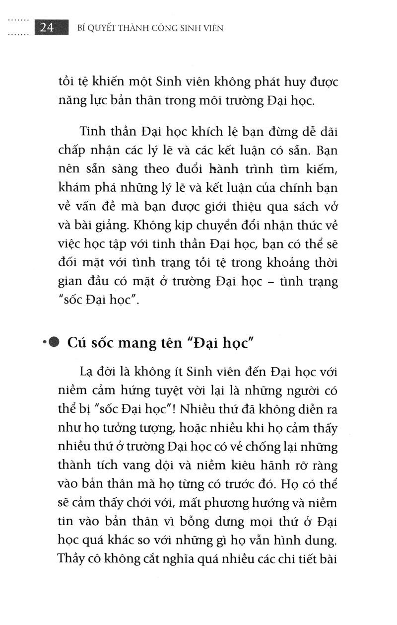 Bí Quyết Thành Công Sinh Viên (Tái Bản)