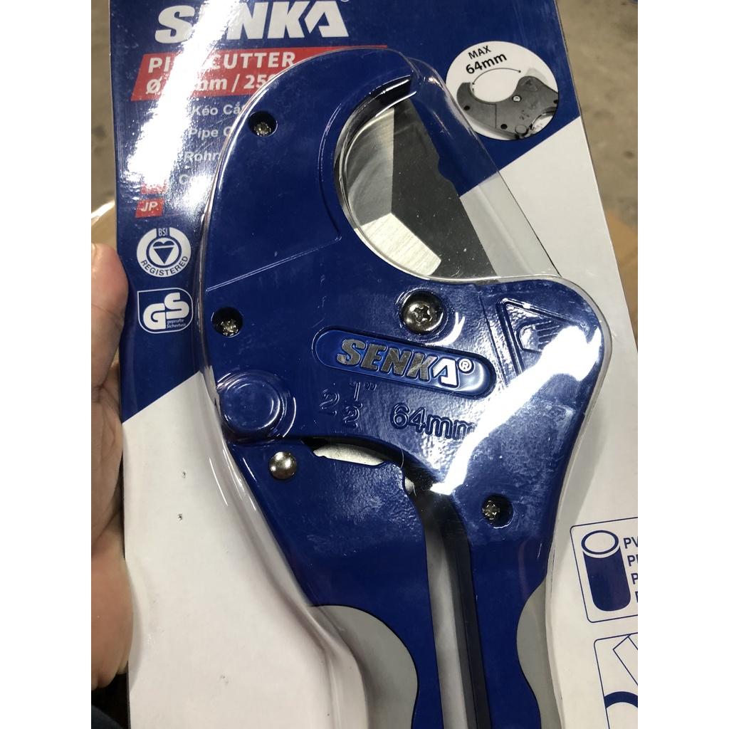 SENKA 1 Kéo Cắt Ống Max D64mm Lưỡi INOX Chức Năng TỰ HỒI