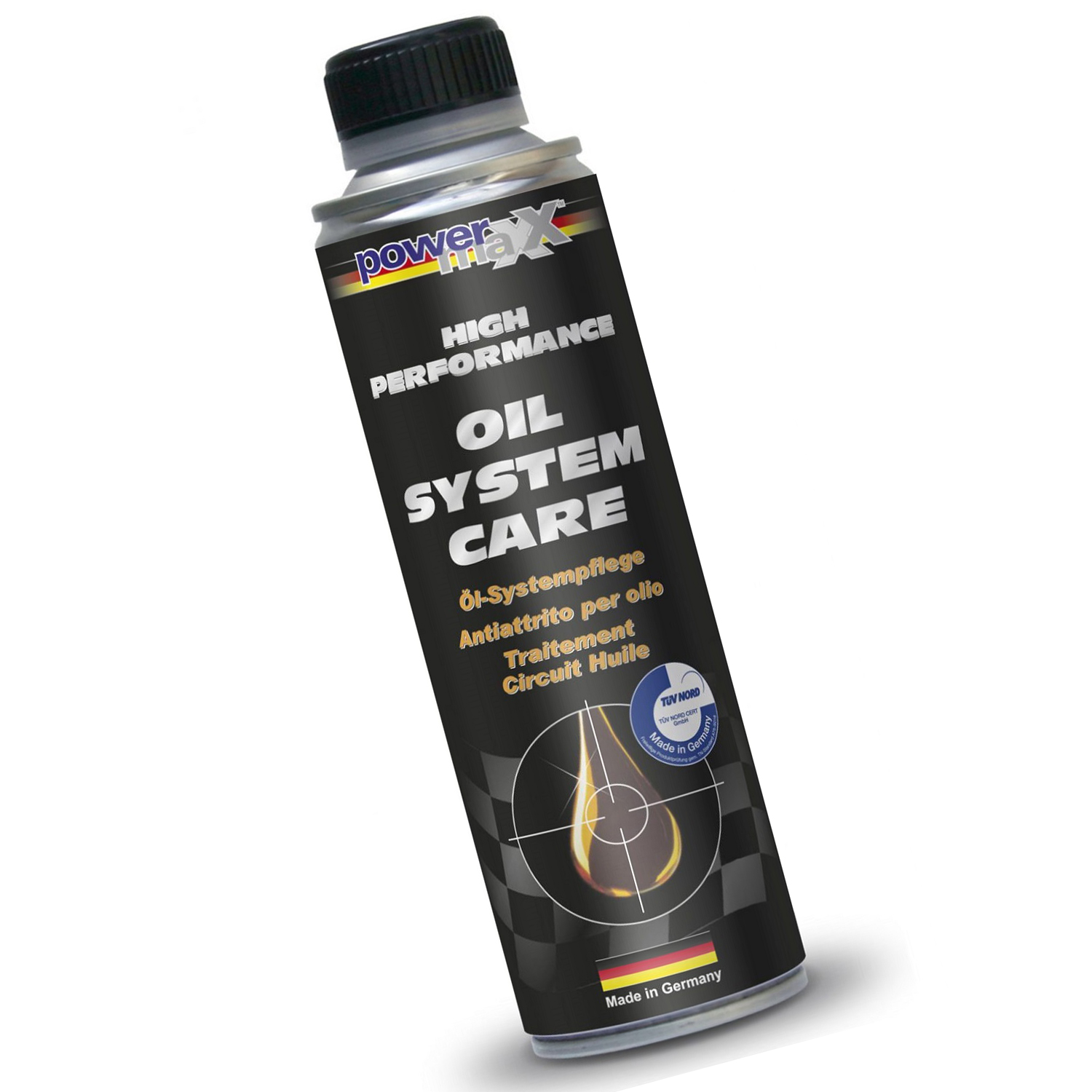 Phụ gia bảo dưỡng hệ thống bôi trơn Oil System Care Bluechem 33048E - Giảm ma sát, giảm hao dầu nhớt, xử lý hở bạc, giảm ồn khi vận hành