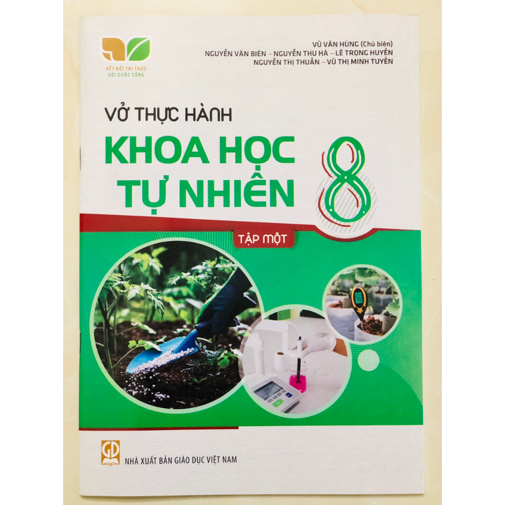 Sách - Vở thực hành khoa học tự nhiên 8 - tập 2