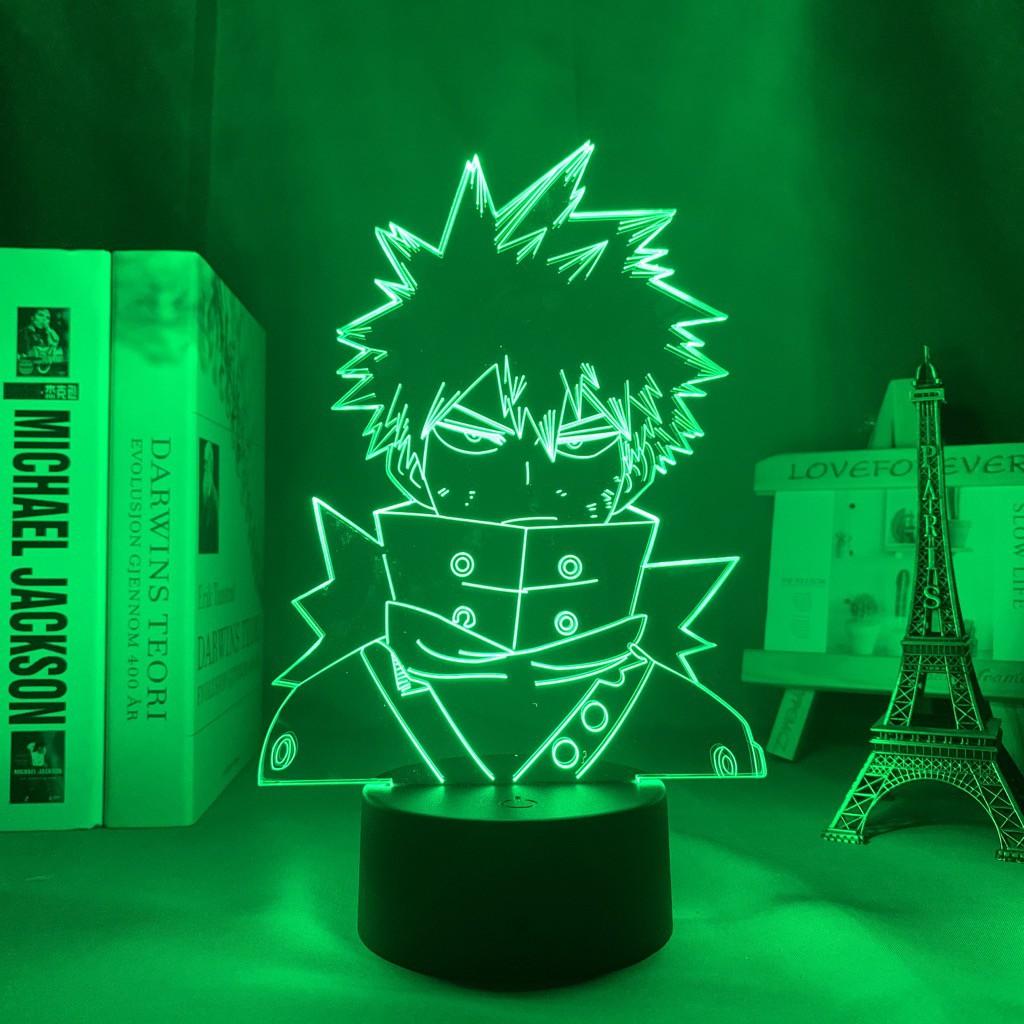 Đèn Ngủ Led Anime Katsuki Bakugo - My Hero Academia - Trang trí phòng ngủ, quà tặng sinh nhật